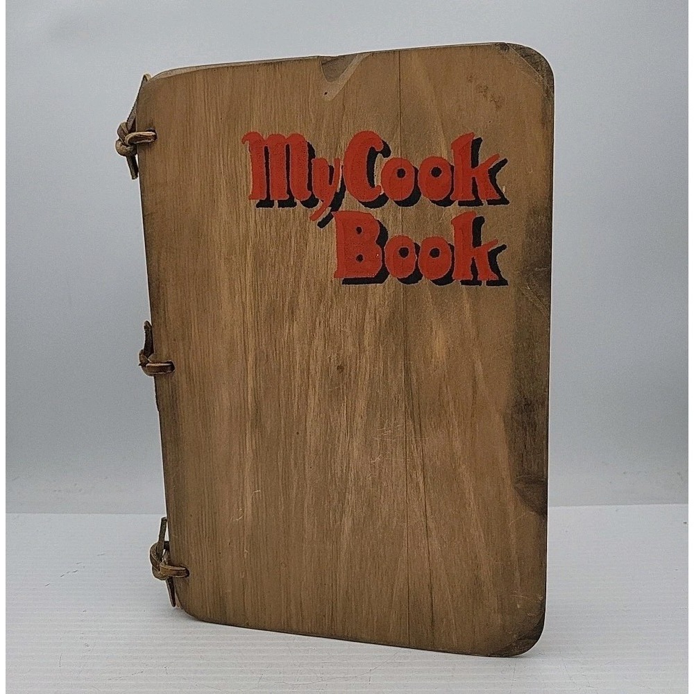 Vintage My‎ Own Recipes Loose Leaf Cookbook 1940's